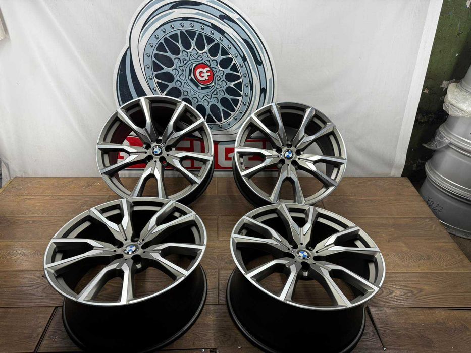 Оригінальні різноширокі диски 22 5.112 BMW 755 стиль X7 G07! G-Felgen