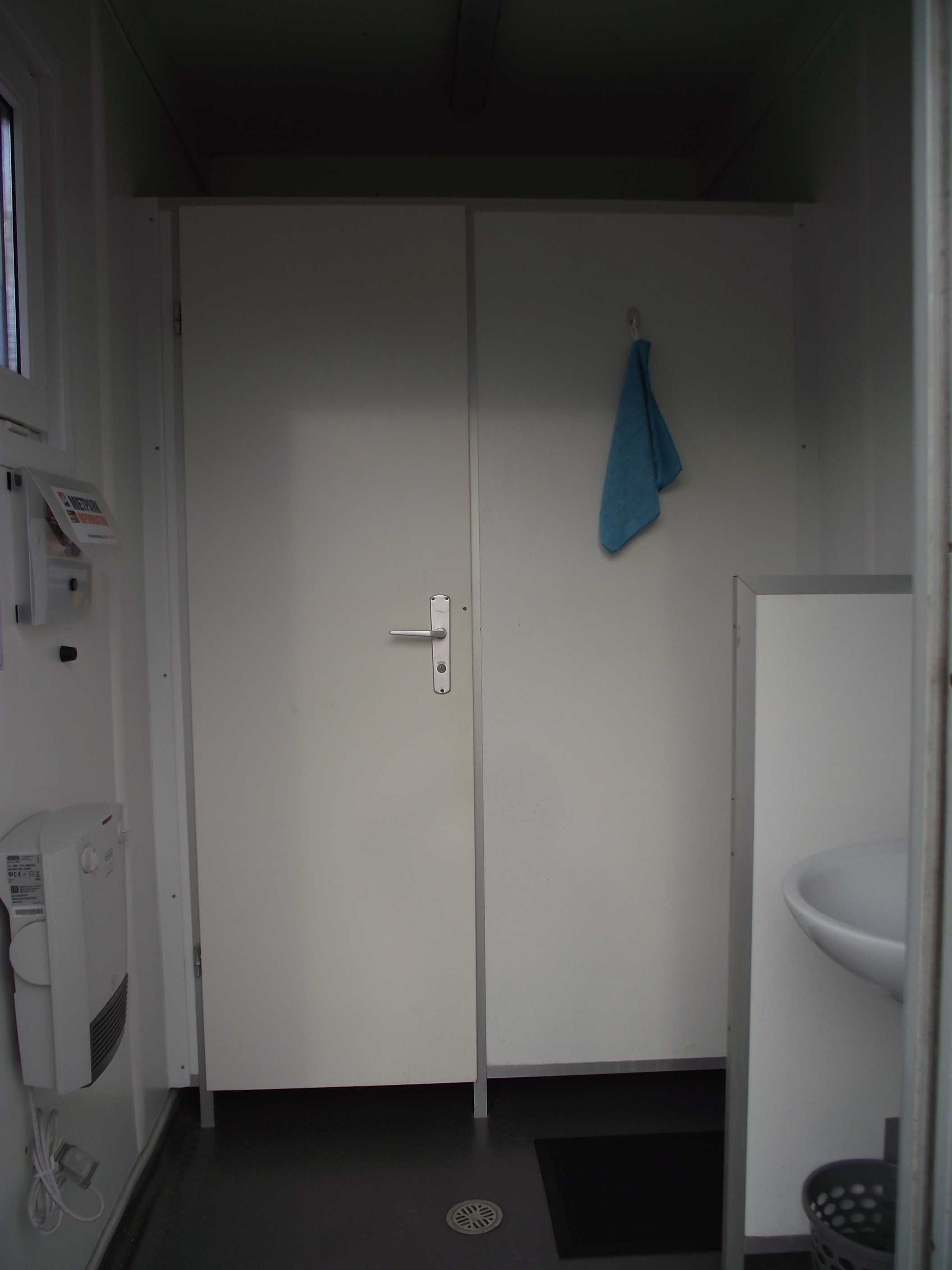 Kontener sanitarny damsko-męski WC socjalny możliwość zakupu z szambem