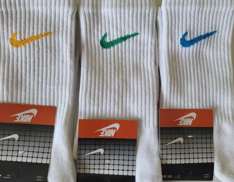 Носки мужские високі Nike Puma Adidas найк пума адідас кольорове лого