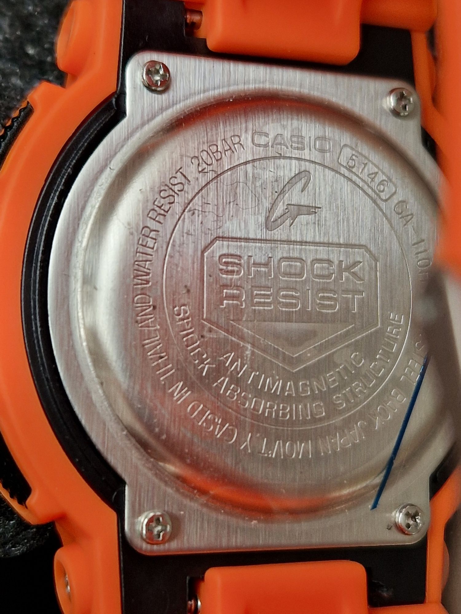 Relógio G-Shock Laranja