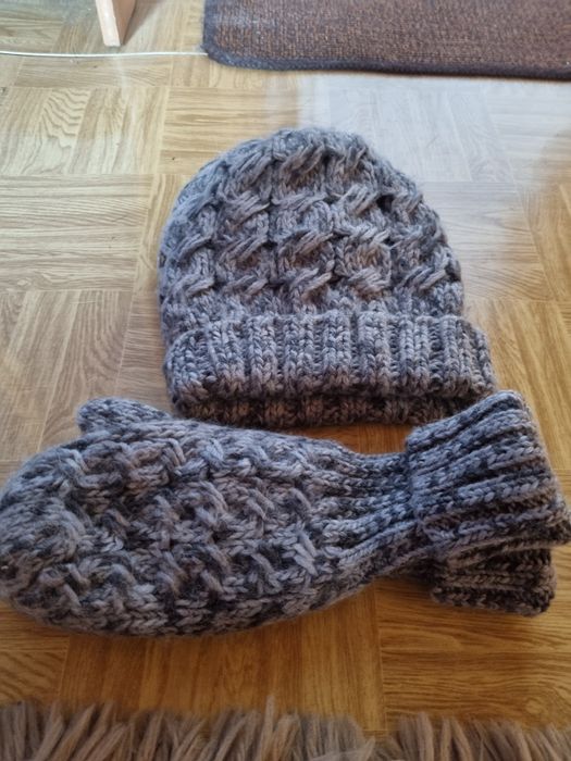 Zestaw czapka i rękawiczki monnari