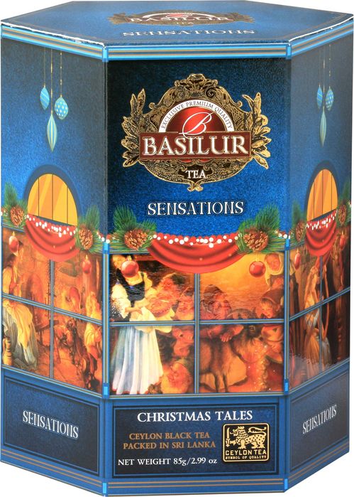 Basilur  christmas tales herbata czarna ADWOKAT liściasta - 85 g