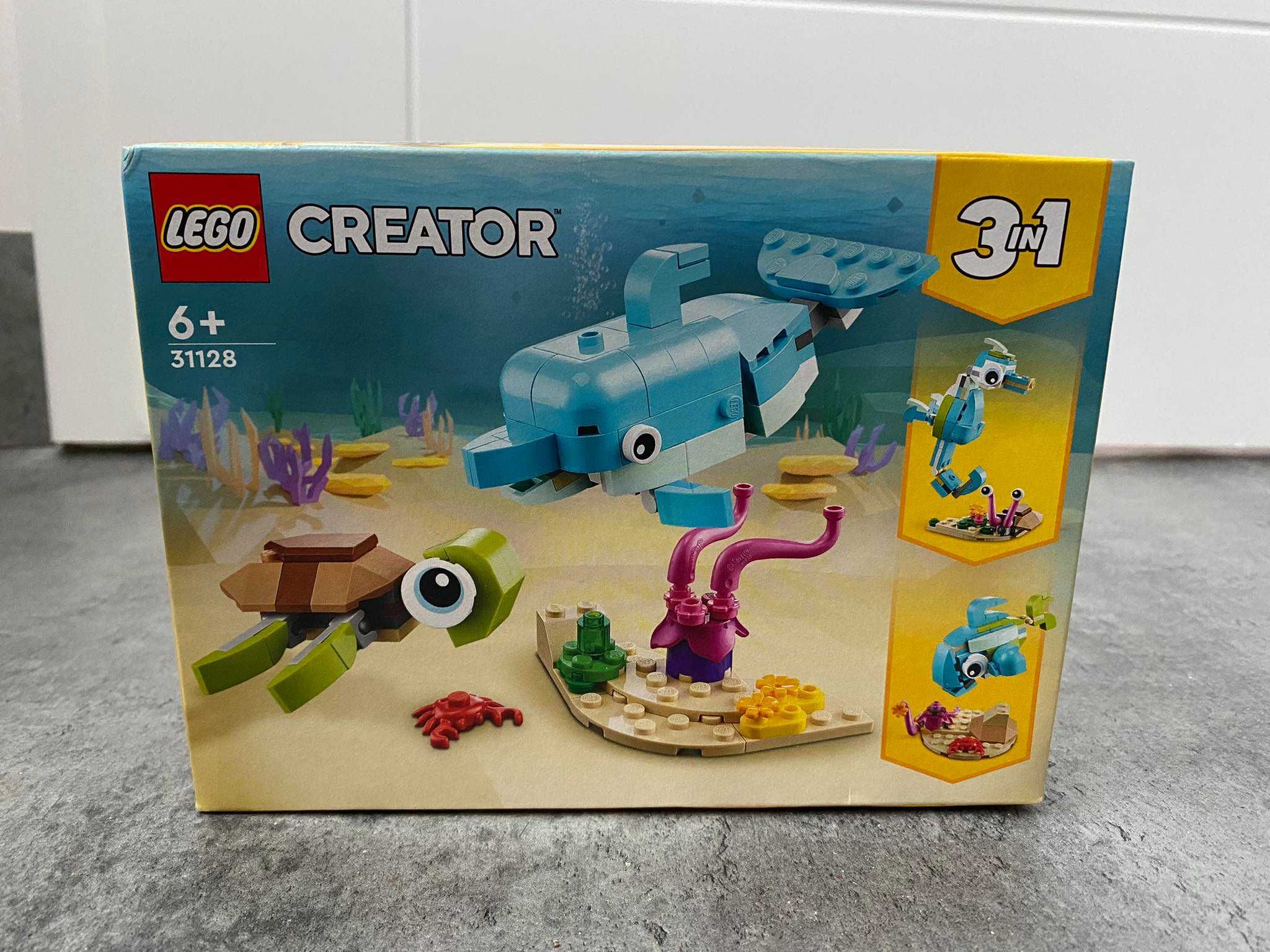 LEGO Creator - Delfin i żółw zestaw 31128