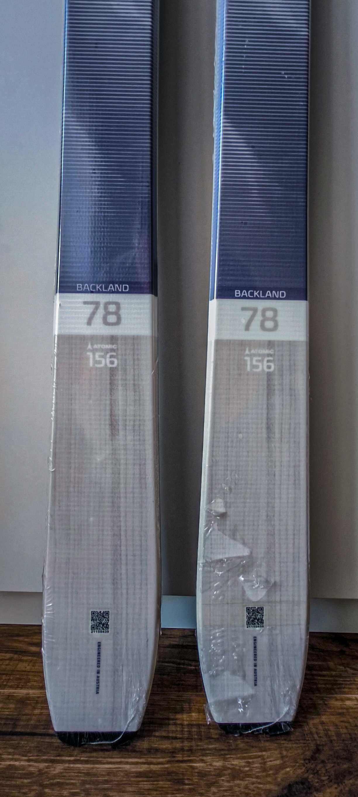 All Mountain Atomic Backland skitur 156/78 W + foki gratis