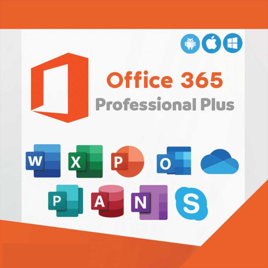 Office 365 Pro Plus Account Lifetime 5 Devices 5TB Cloud PC/Mac