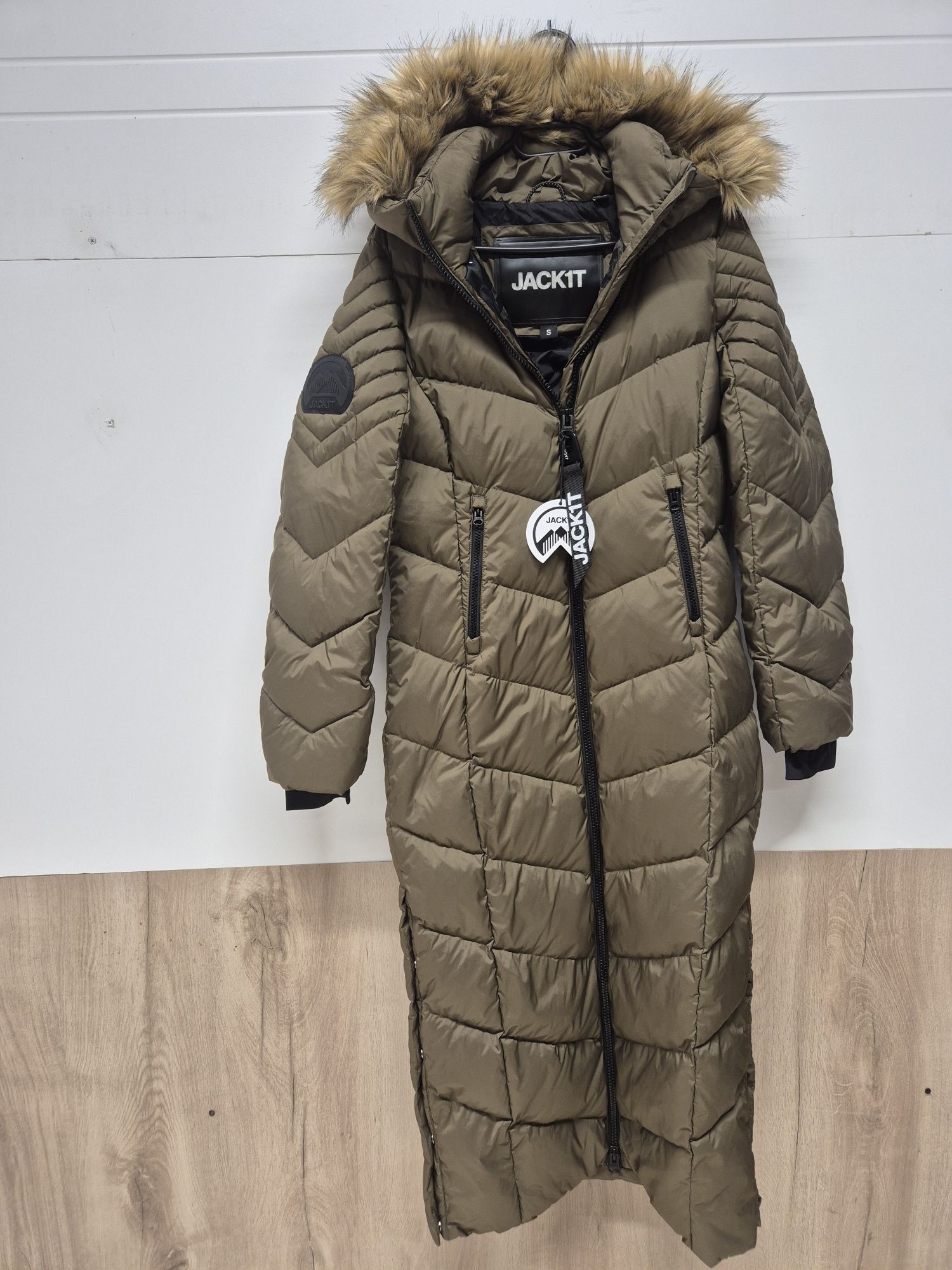 Płaszcz damski rozmiar S Jack1t khaki