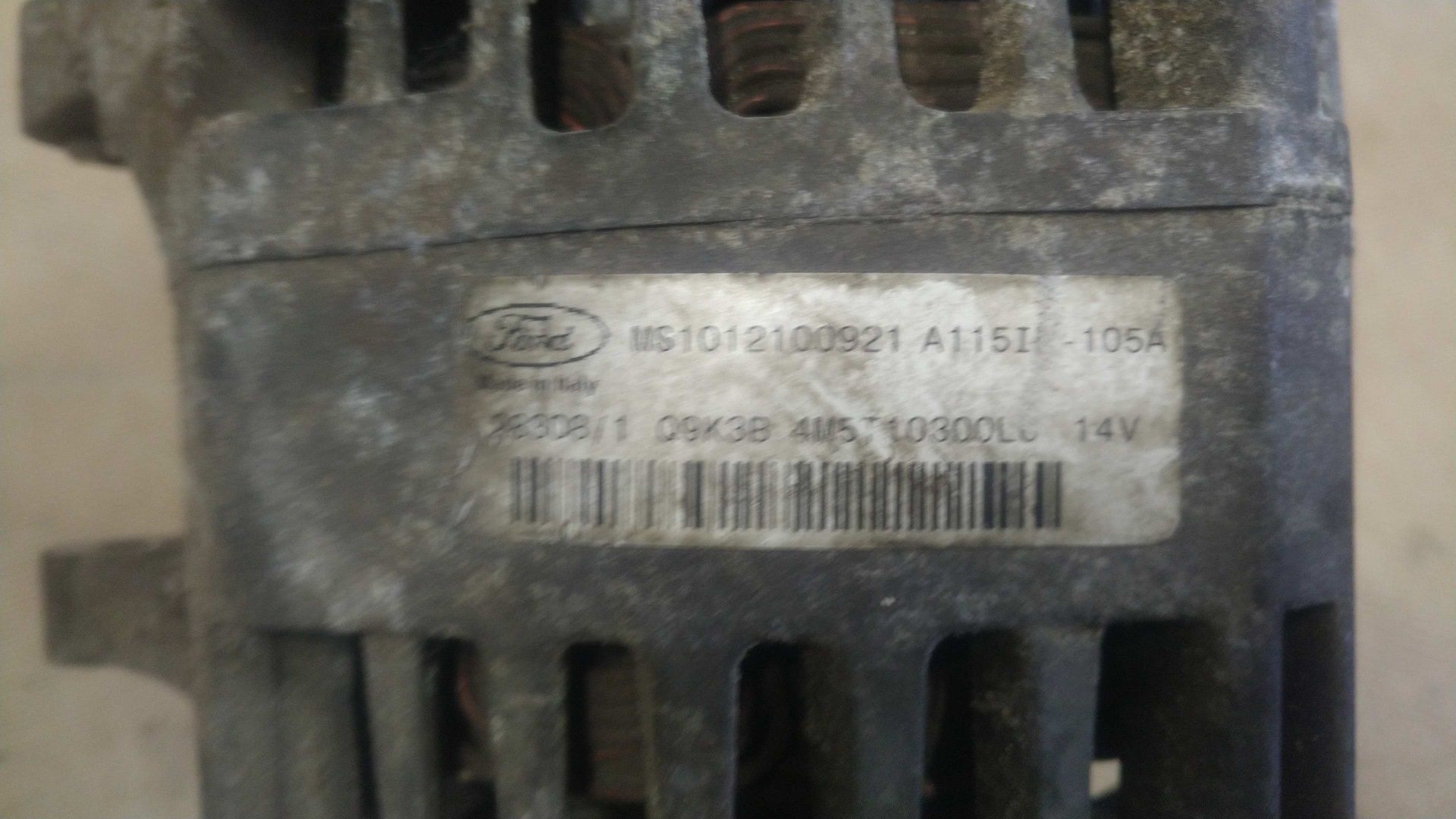 ) C-Max Focus alternator 1.8 TDCi