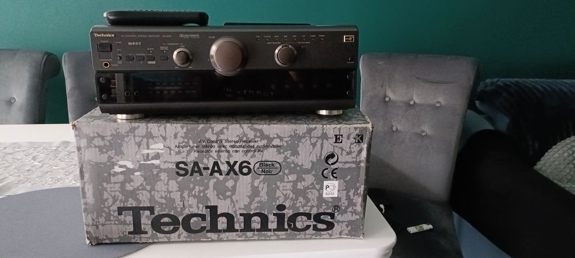 Amplituner Technics SA-AX 6 stan bardzo dobry z prywatnej kolekcji