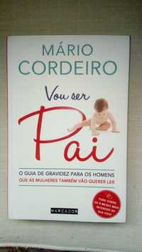 Livro "Vou Ser Pai" de Mário  Cordeiro NOVO