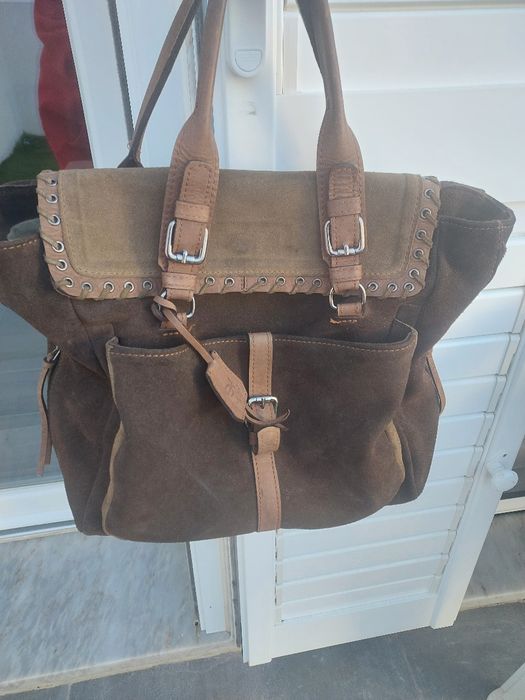 Mala de mulher em camurça