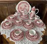 Zestaw porcelany angielskiej dla 11 osób