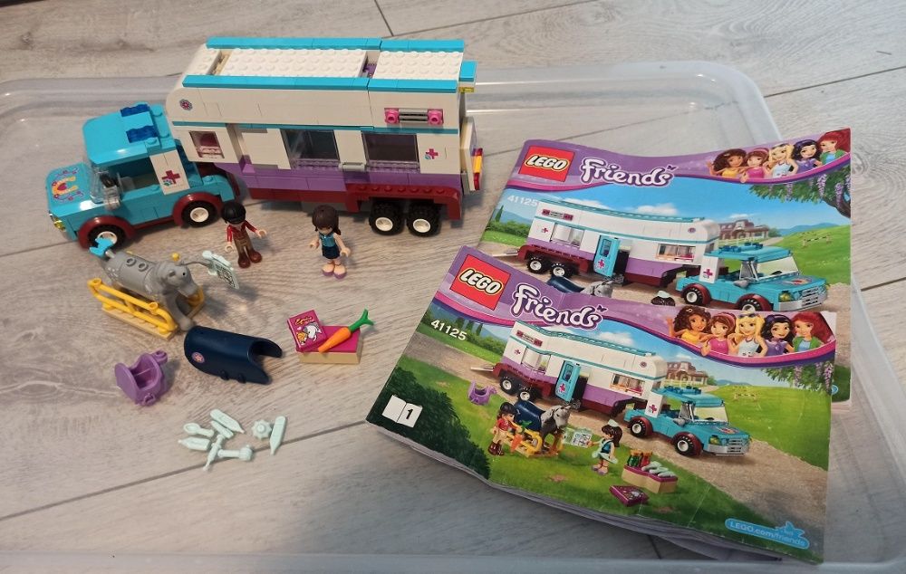 LEGO Friends Przyczepa Lecznicza Dla Koni 41125