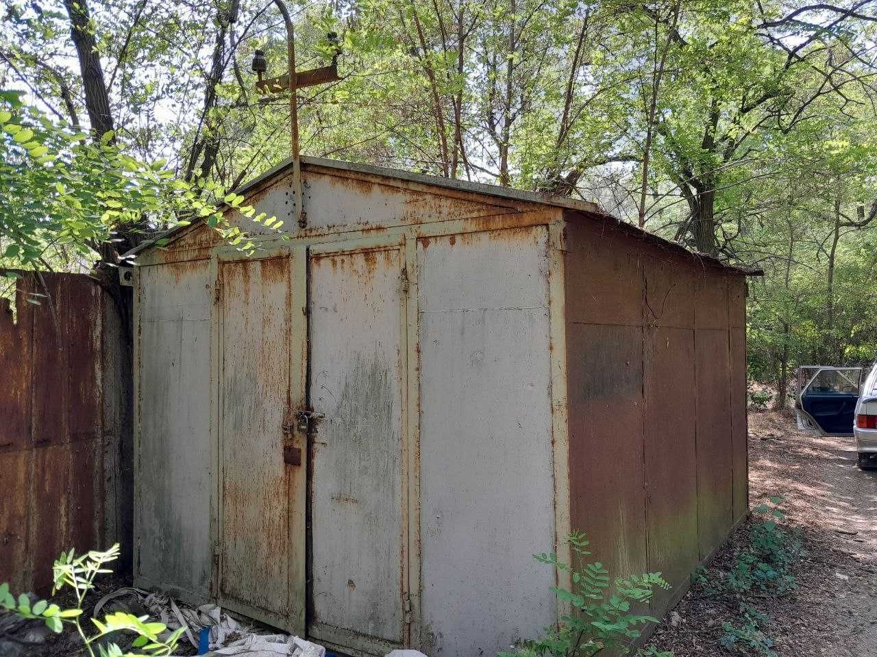 Вагончик металевий