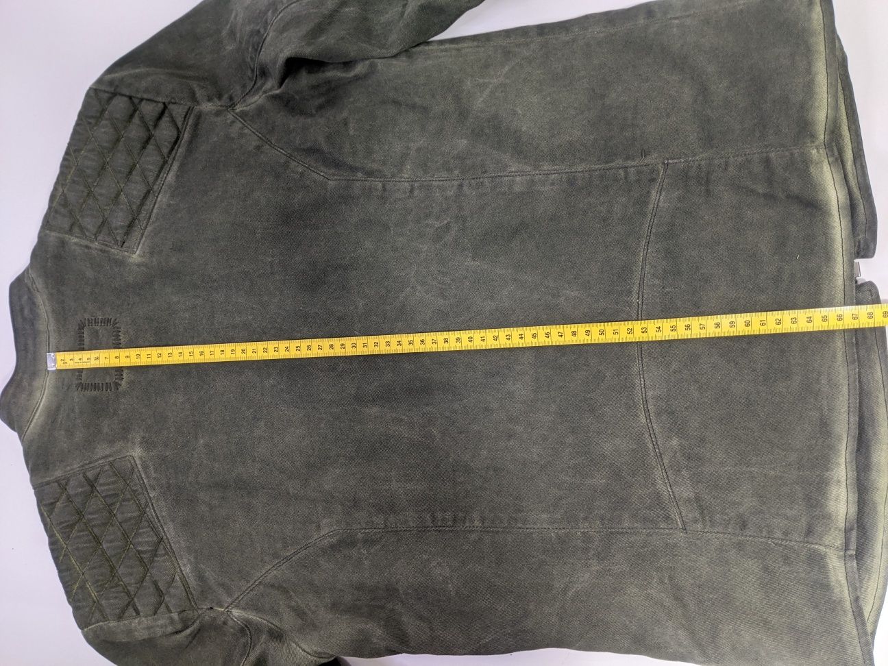 Tigha Nero Cotton rozmiar L męska kurtka biker bawełniana zielona