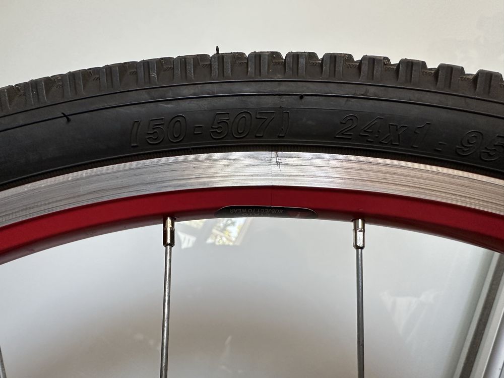Rower młodzieżowy VW GTI MTB 24”, czarny mat.