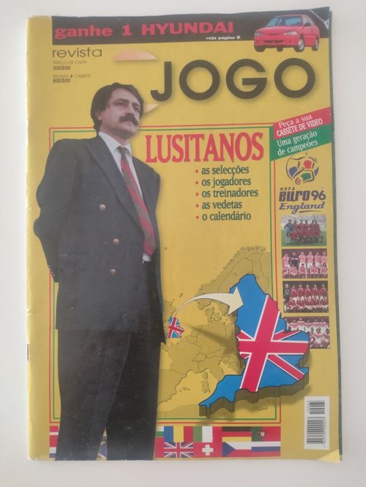 Revista do Euro England 1996
