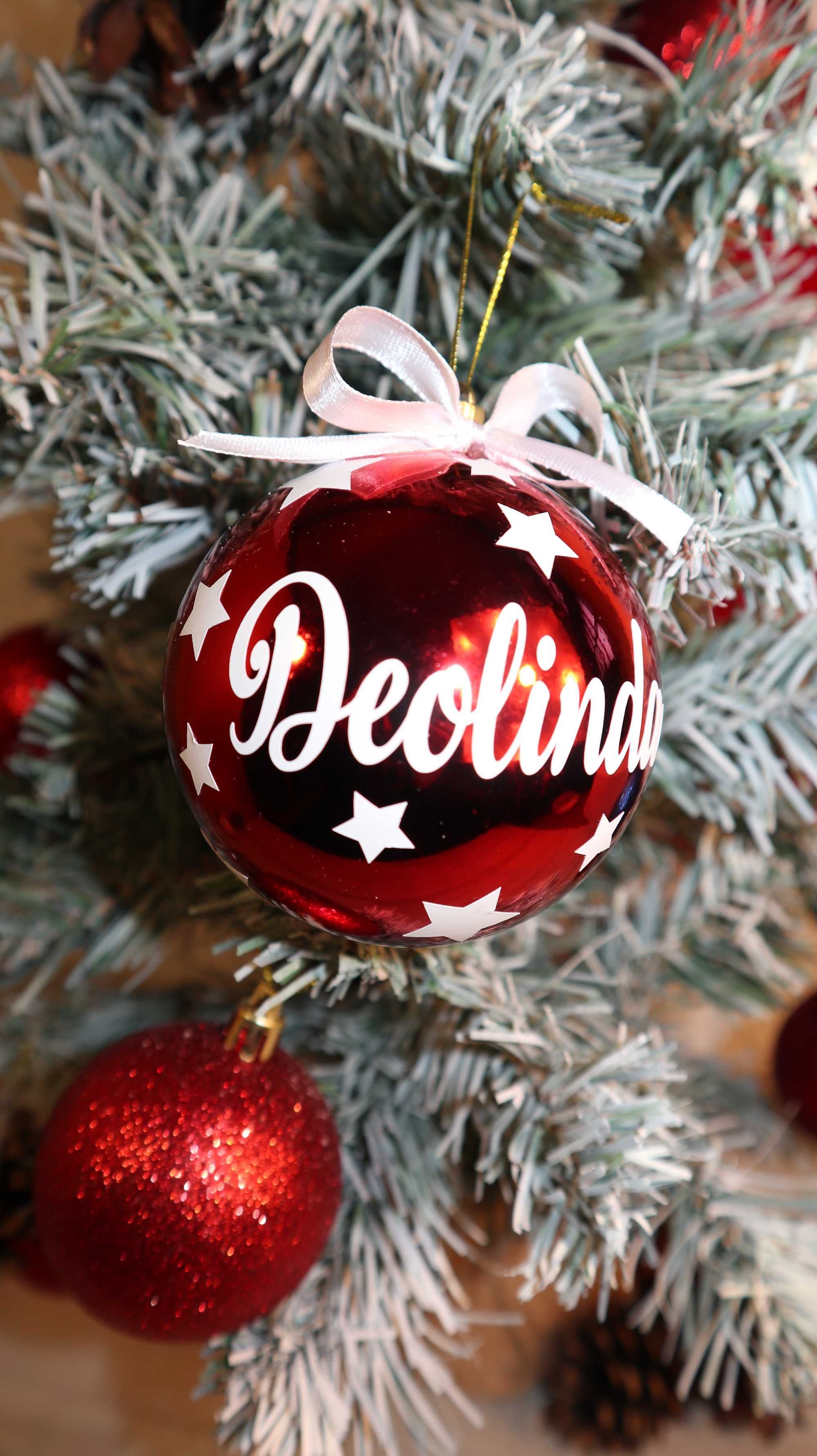 Bolas de natal  personalizadas