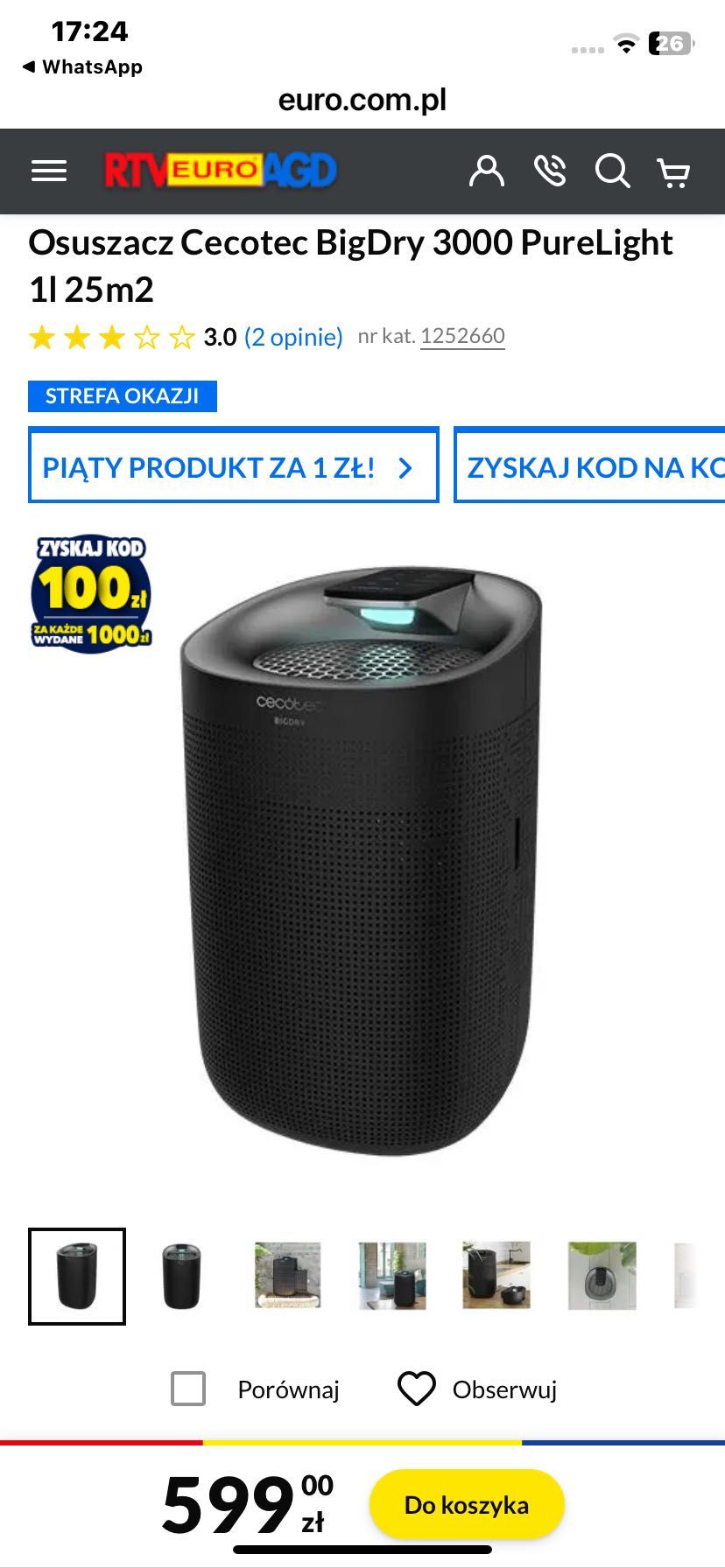 osuszacz powietrza