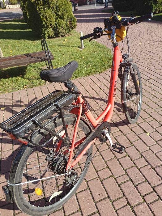 Електровелосипед Maxxter City Elite 28'' Red Пробег 150 км почти новій