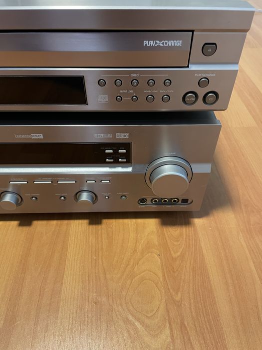 Ресивер RX-V650.    CD-чейнджер Yamaha CDC-685.