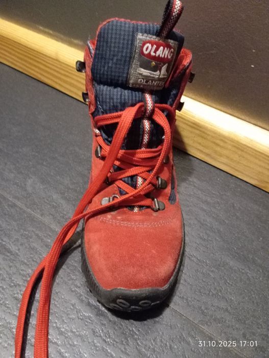 Buty zimowe za kostkę trekkingowe  Olang Cortina tex kid 35 Ross