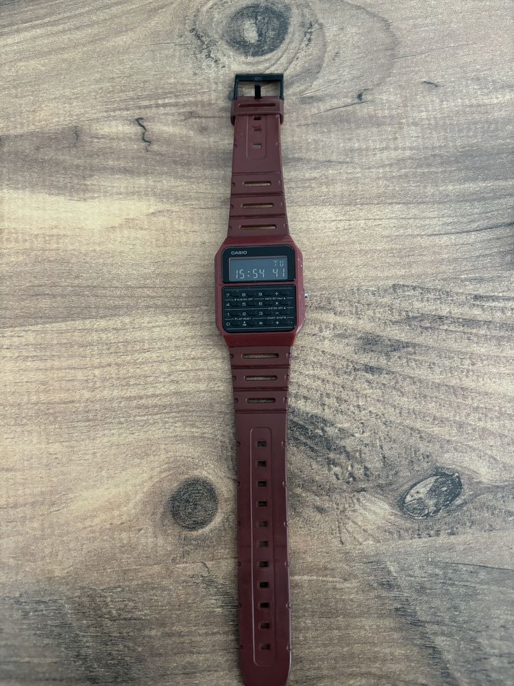 Zegarek z kalkulatorem Casio. Oryginał.