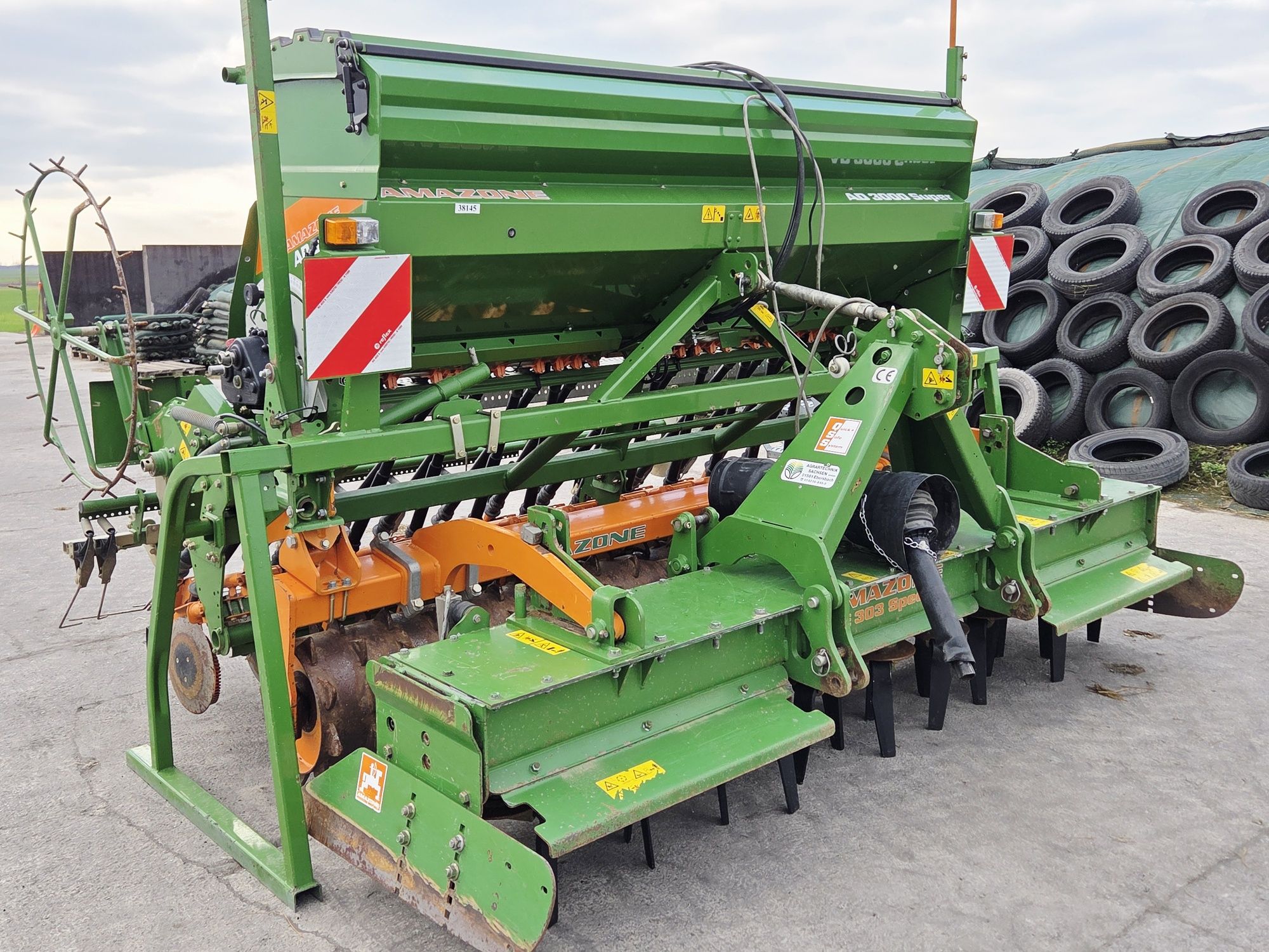 Zestaw uprawowo siewny Amazone AD3000 KE 303 specjal 2014r