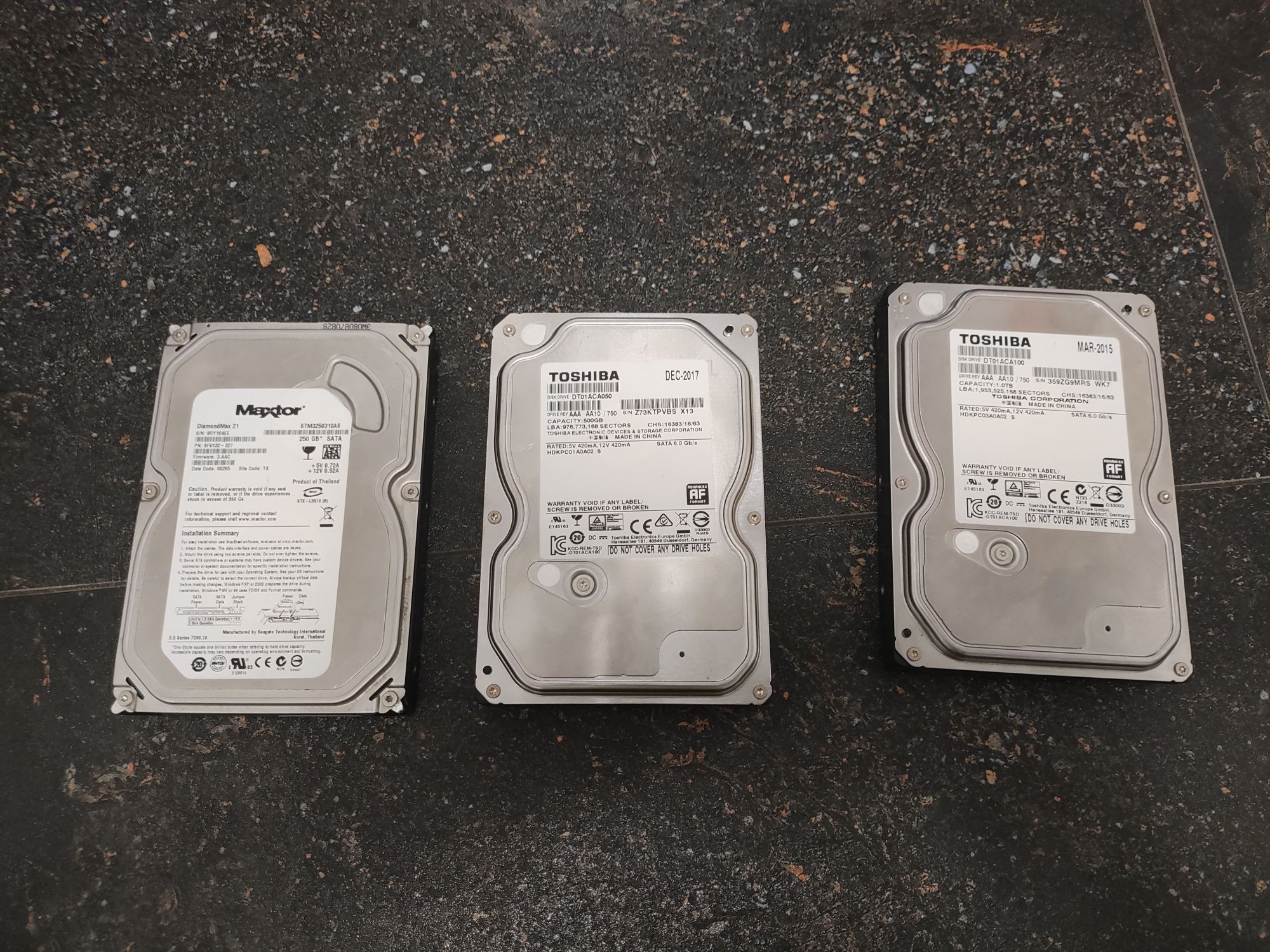 жётский диск 256,500,1000gb
