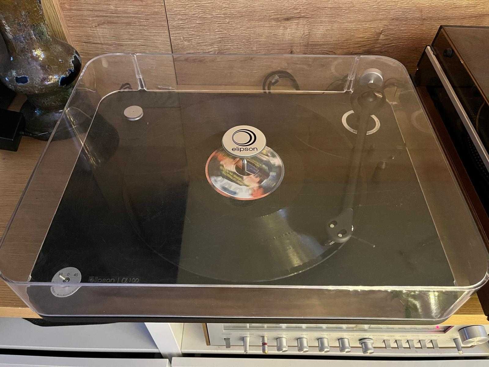 Gramofon elipson alpha 100 + ortofon OM10