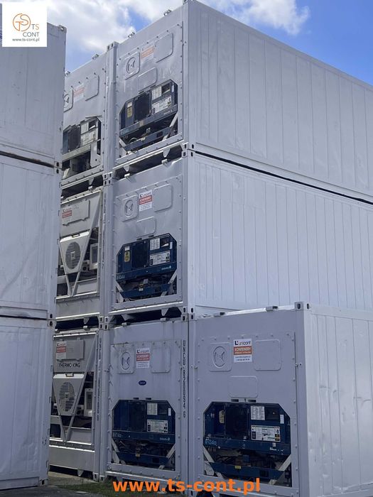 Kontener morski chłodniczy magazynowy 40 HC RF używany – TS-CONT