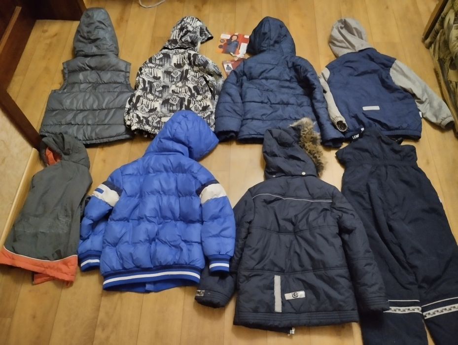 Lenne 116 122 см зимова зима демісезон вітровка куртка хлопчика