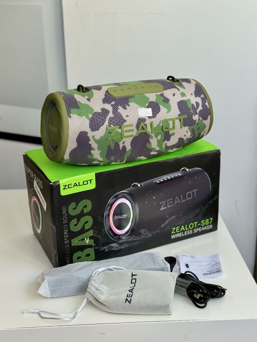 ZEALOT S87 80W портативна Bluetooth колонка