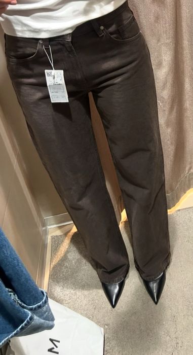 Коричневі джинси MNG