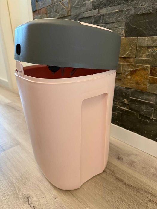 Caixote para fraldas Twist Click cor de rosa