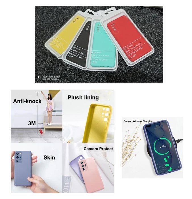 Capa Soft P/ Samsung A41 / A30S / A51 / A52S/ A52 4G /A52 5G/A20S /A72