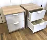 Komoda, szafka nocna, IKEA ASKVOLL 2 szuflady,2 sztuki,aktualne do śr.
