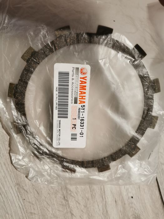 Yamaha raptor 660 tarcze sprzeglowe cierne oryginał nowe