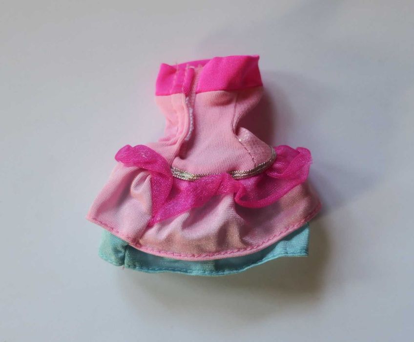 Sukienka dla Barbie błyszcząca