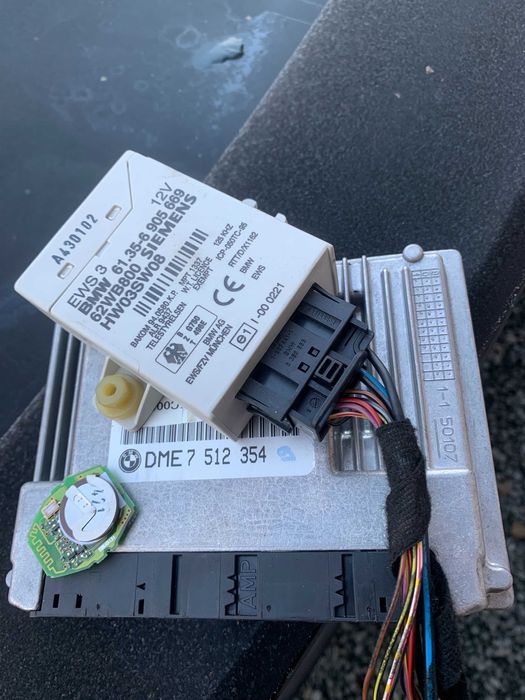 Bmw 3 e46 318 2.0 n42 143ps automat komputer 7.512354 zestaw startowy