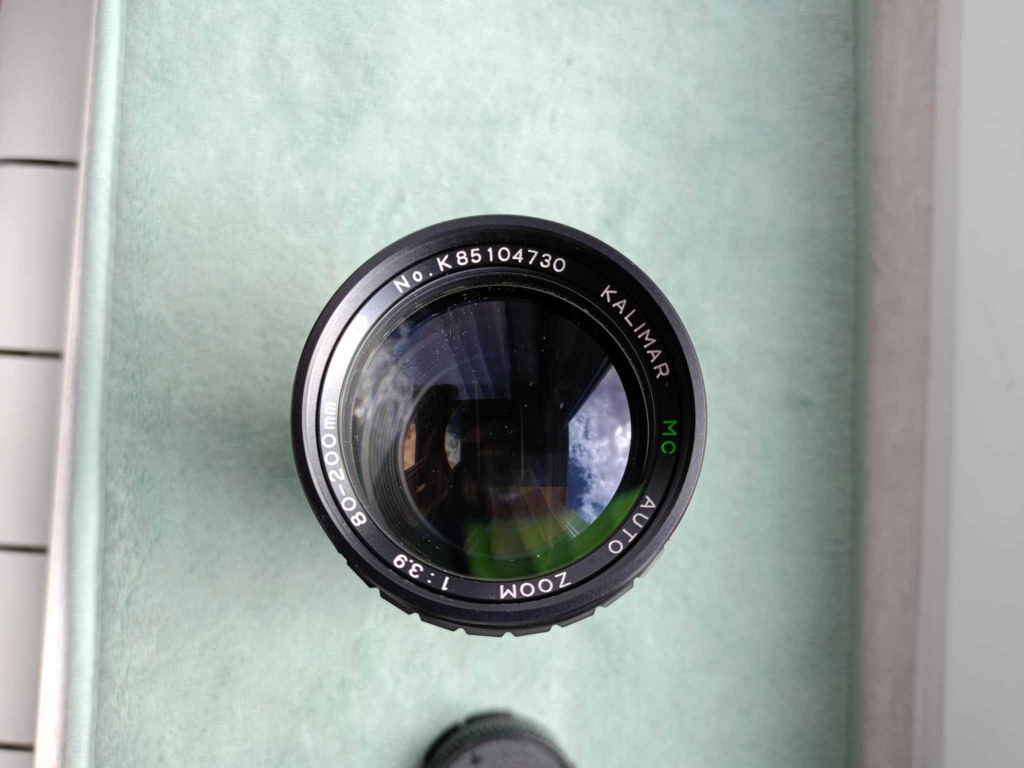 Obiektyw KALIMAR MC Auto Zoom 1:3,9/80-200MM Made in Korea