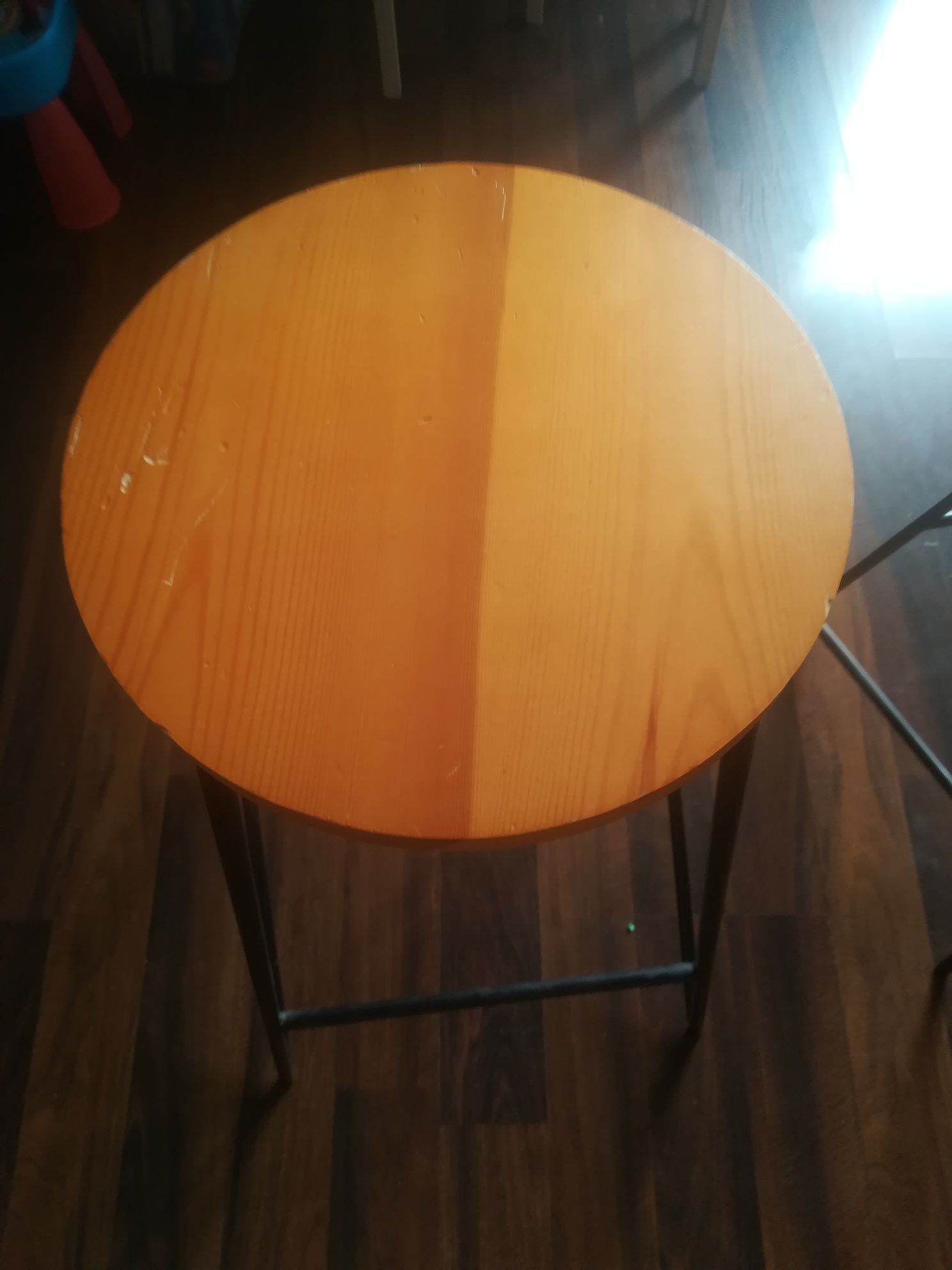 Taboret hooker, barowy 2 sztuki