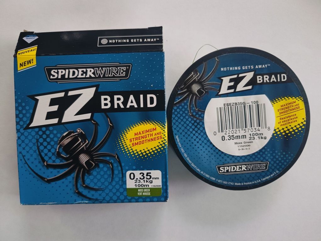 Plecionka wędkarska Spiderwire EZ Braid 0,35 mm 100 m zielona