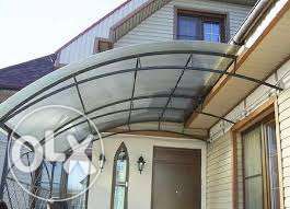 Установка и изготовление навеса