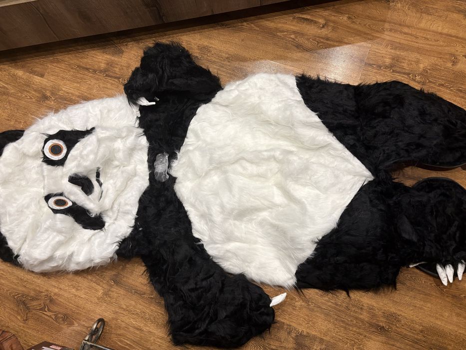 Kostium Miś na imprezy dmuchany