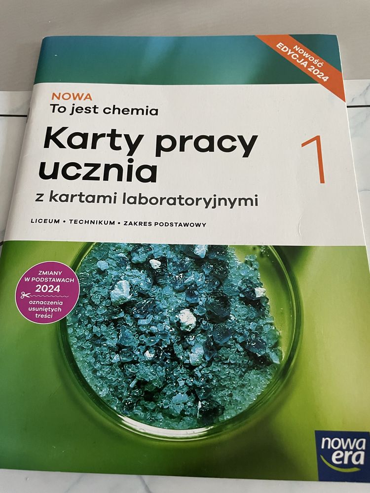 chemia podrecznik i cwiczenia klasa 1 liceum i technikum