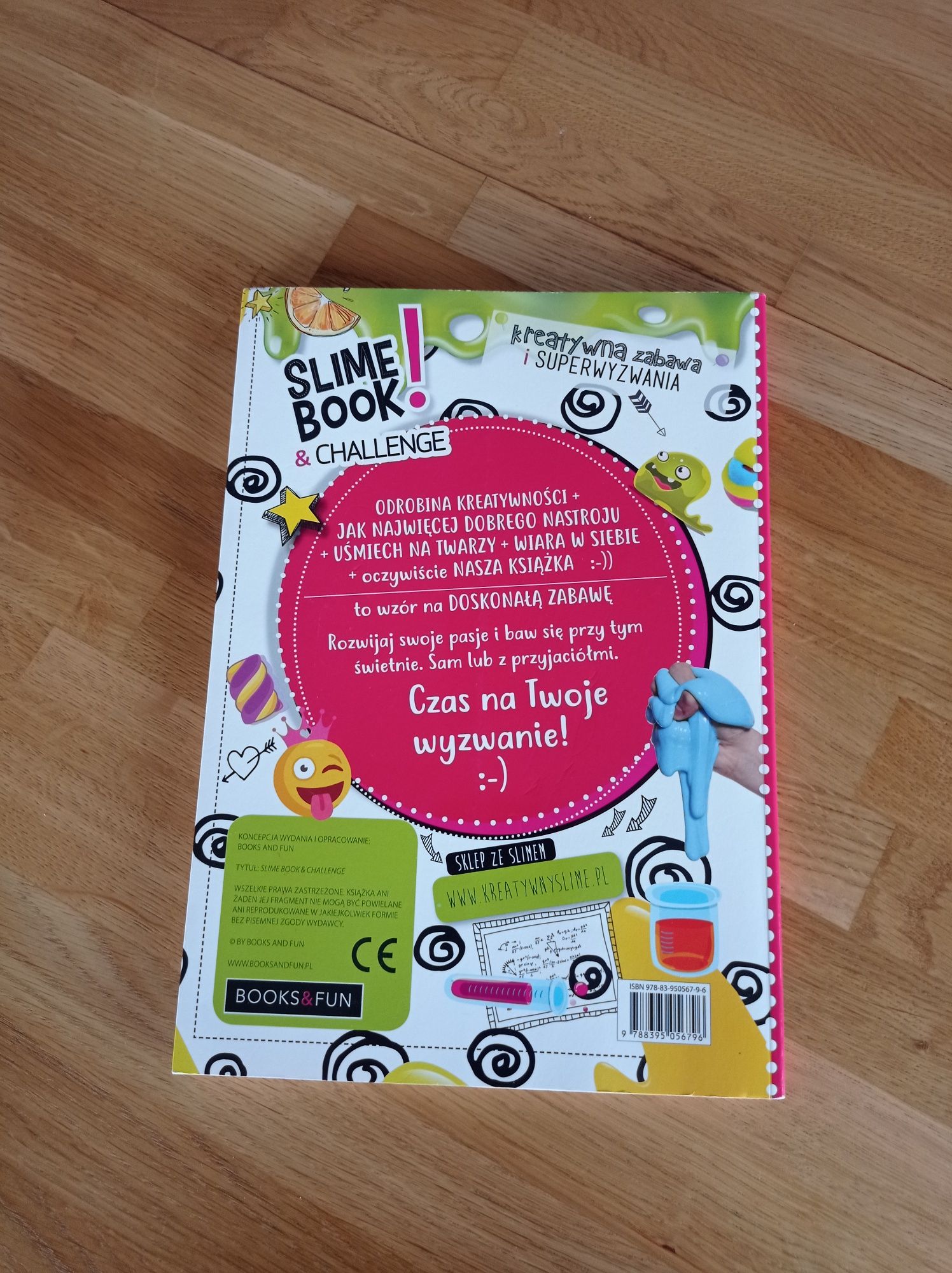 Książka Slime Book & Challenge