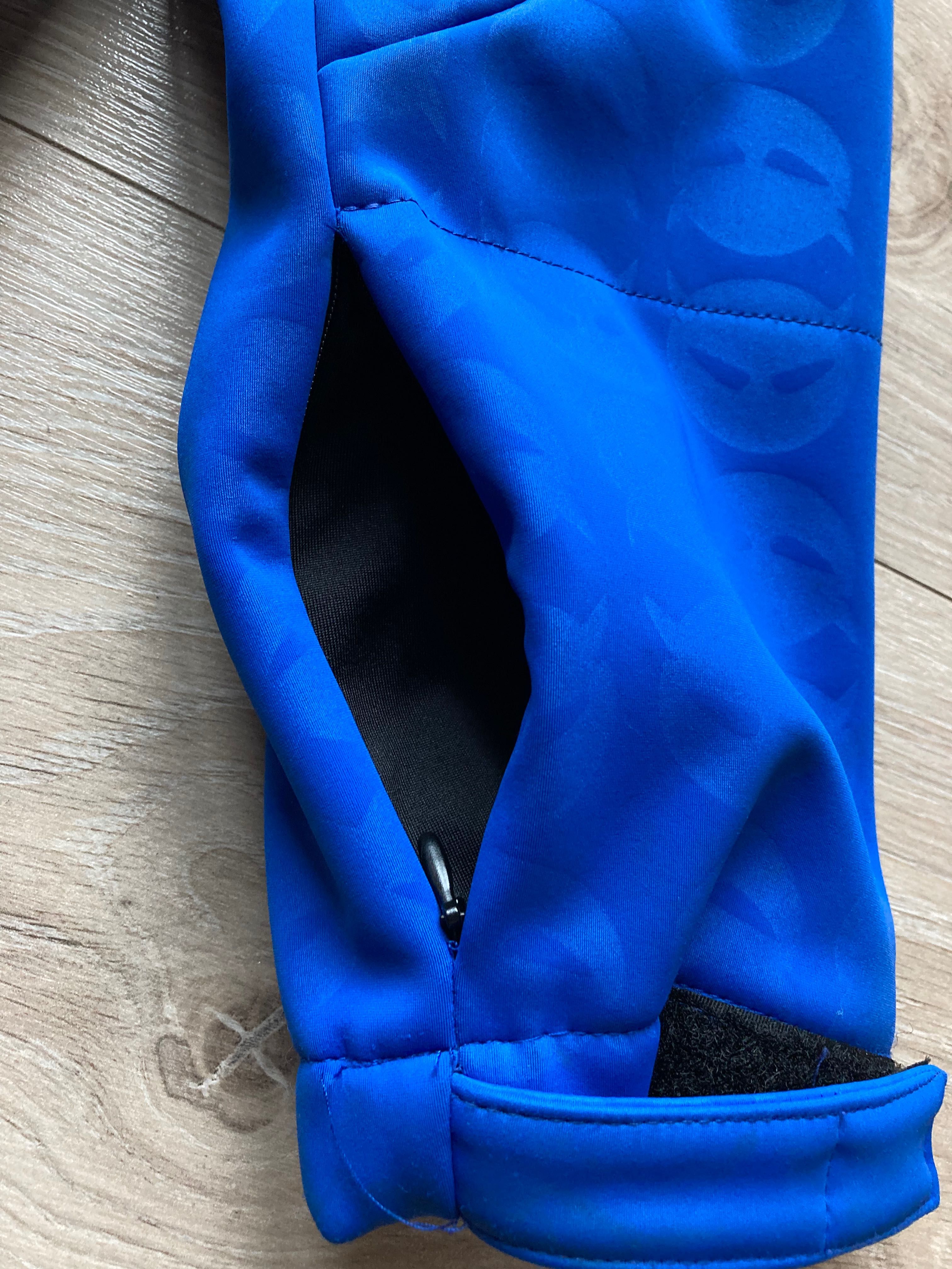 Kurtka North face Softshel Trekkingowa 152 cm j.nowa z polarem ciepła