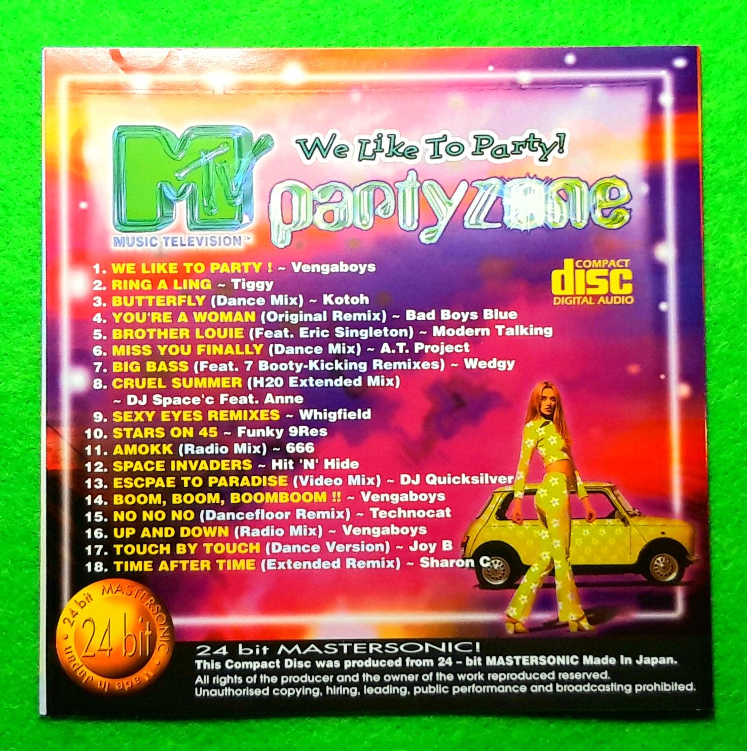 MTV Party Zone - We Like To Party! (CD, 1999?)