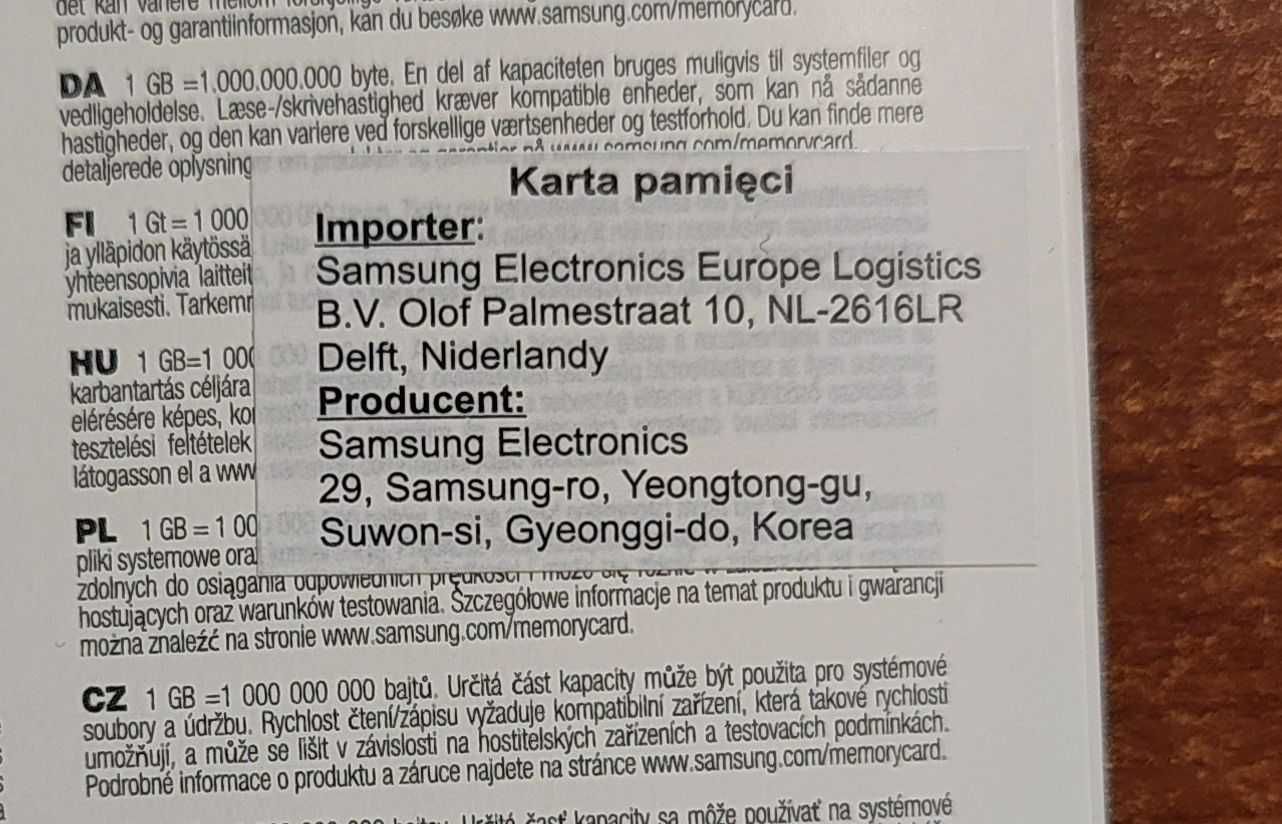 Karta Samsung Evo Plus microSD 512GB A2 130 MB/s