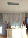 Lampa żyrandol kryształowy Glamour